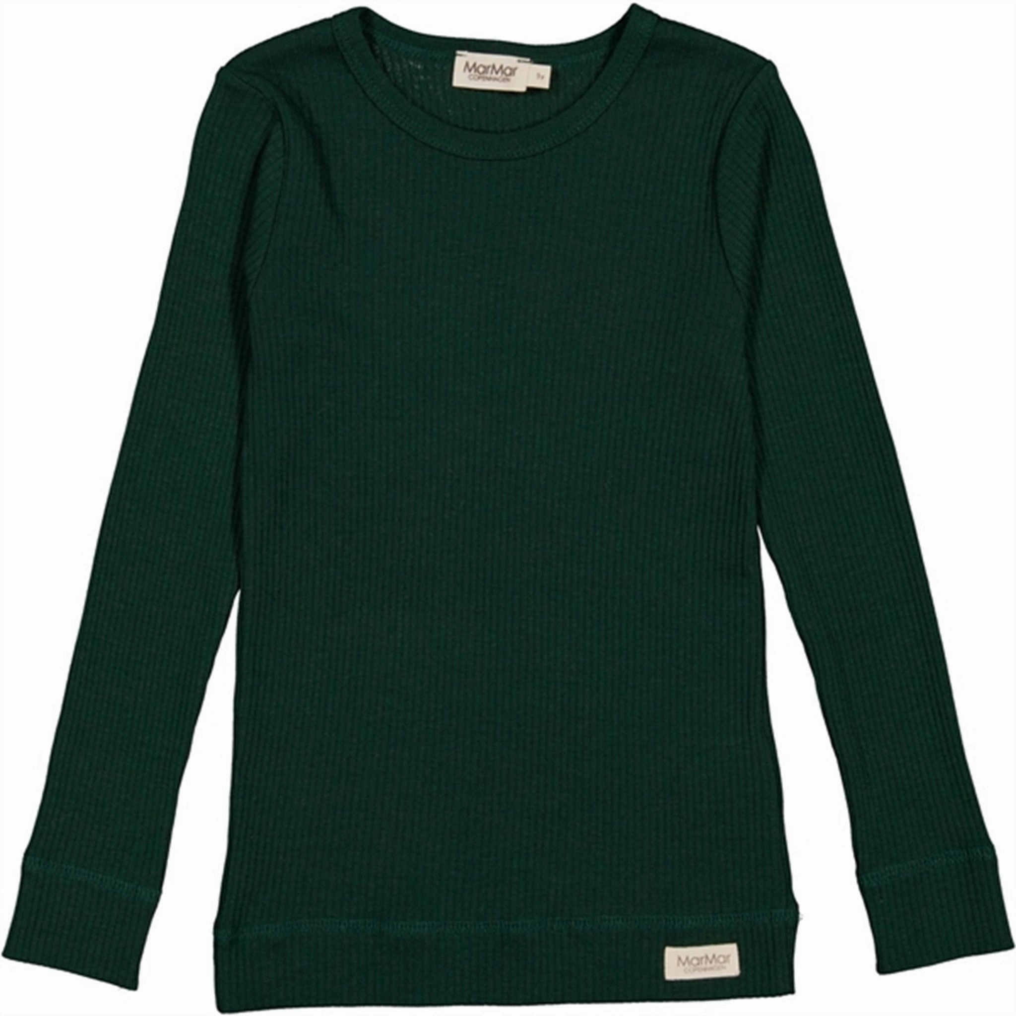 MarMar Modal Dark Leaf Plain Blouse fade resistant color