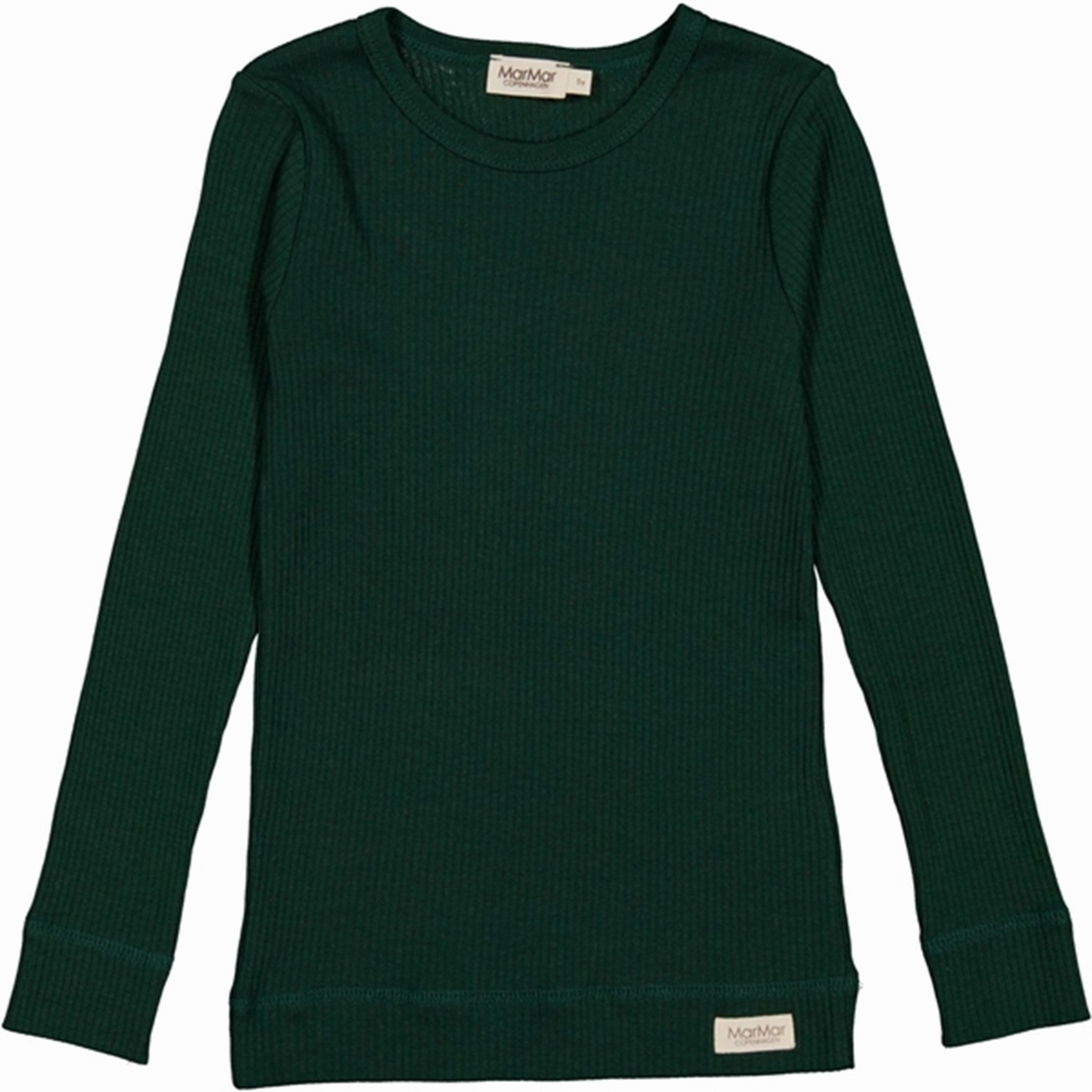 Personalized Touch Oversized style MarMar Modal Dark Leaf Plain Blouse