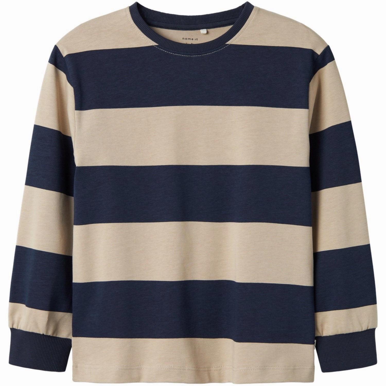 Name It Pure Cashmere Teisak Regular Heavy Jersey Blouse Striped Pattern