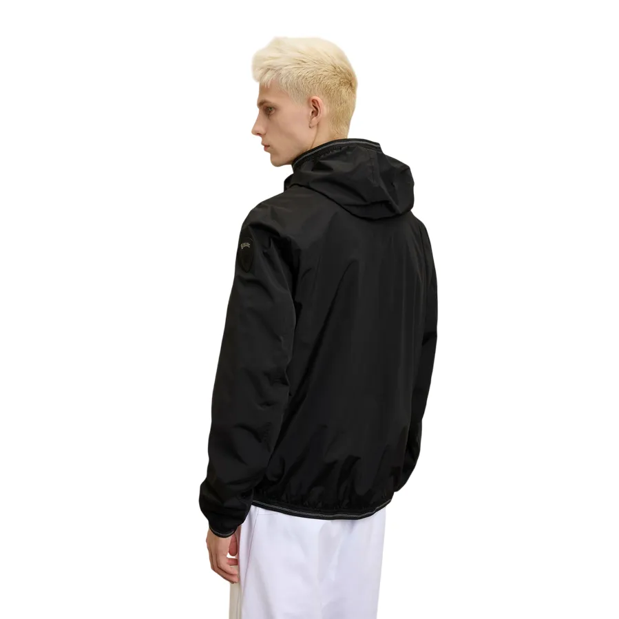 Blauer giacca a vento nastrata con cappuccio Farrin 25SBLUC11541-007110 999 nero Easy Protection