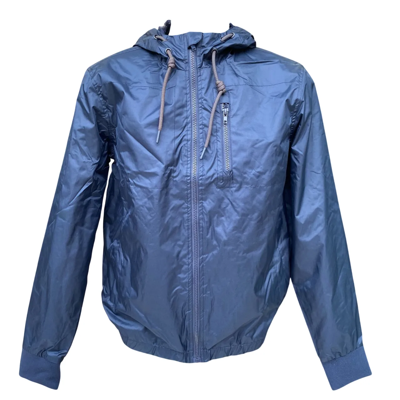 Base Layer Blend giubbino leggero da uomo con cappuccio Bhedie 20717899 blu