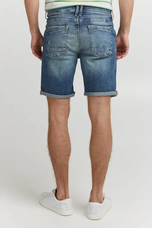 lounging clothes Blend Pantaloncino in denim da uomo 20713670 middle blue