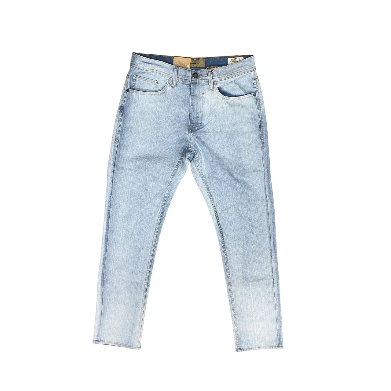 Blend pantalone jeans da uomo Twister 20717708 200288 blu chiaro No Gap Waist Construction