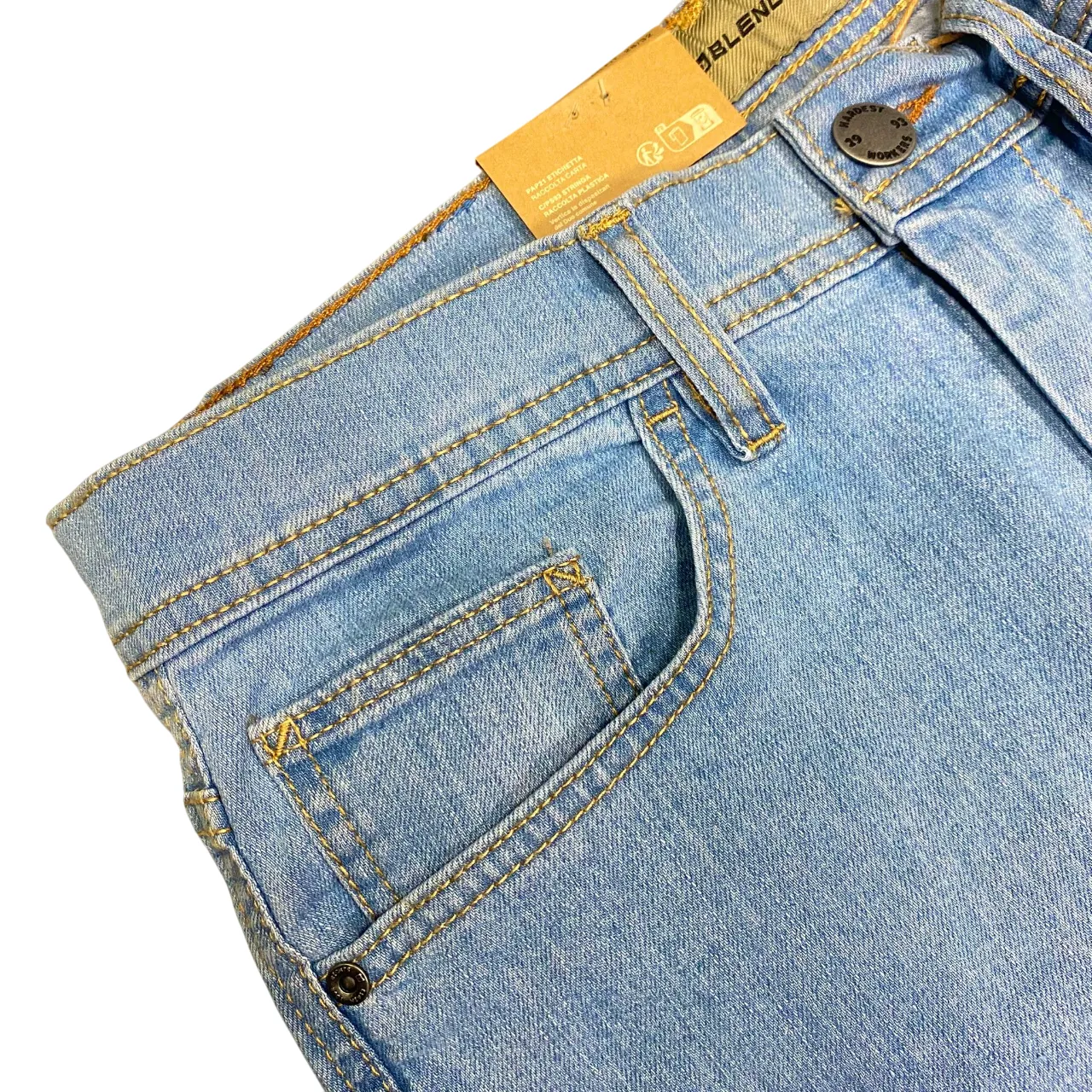 Blend pantalone jeans da uomo Twister 20717708 203278 blu chiaro Sweat Wicking Liner