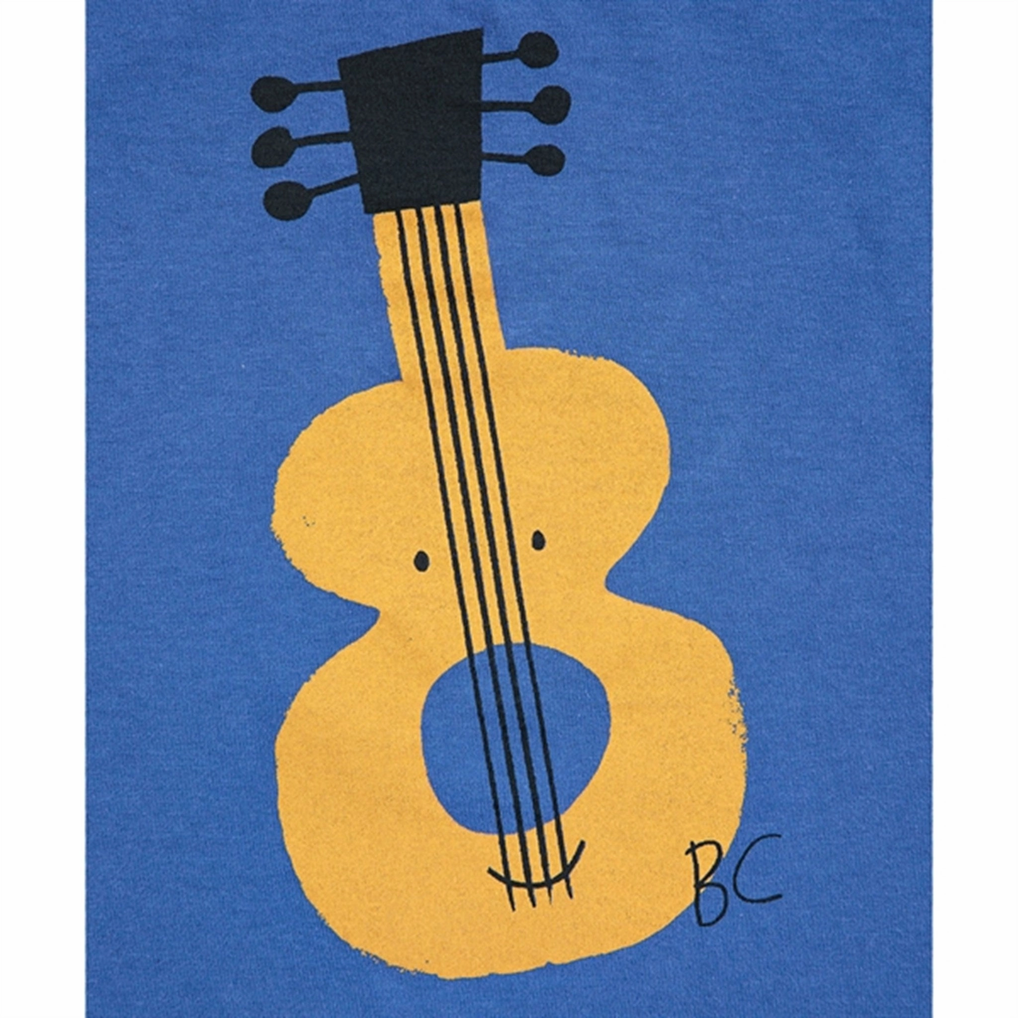 Fashion-Ready Active Wear Bobo Choses Acoustic Guitar T-Shirt Navy Blue