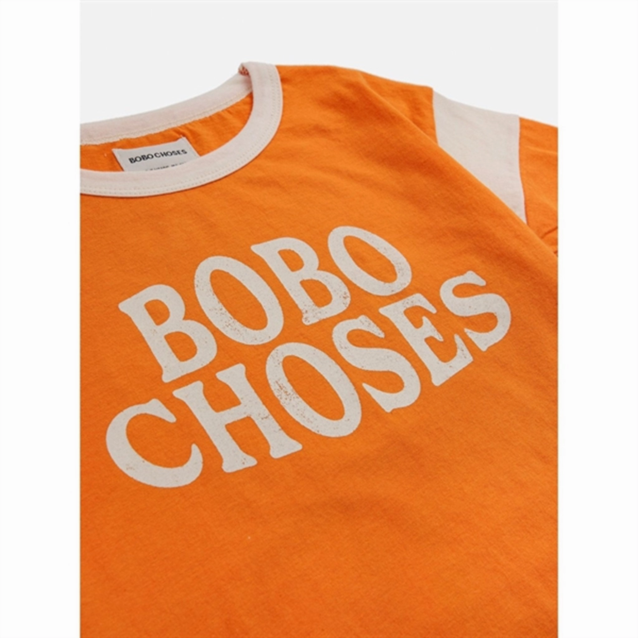 Bobo Choses Bc T-Shirt Orange Chic Vibe Classic Wear
