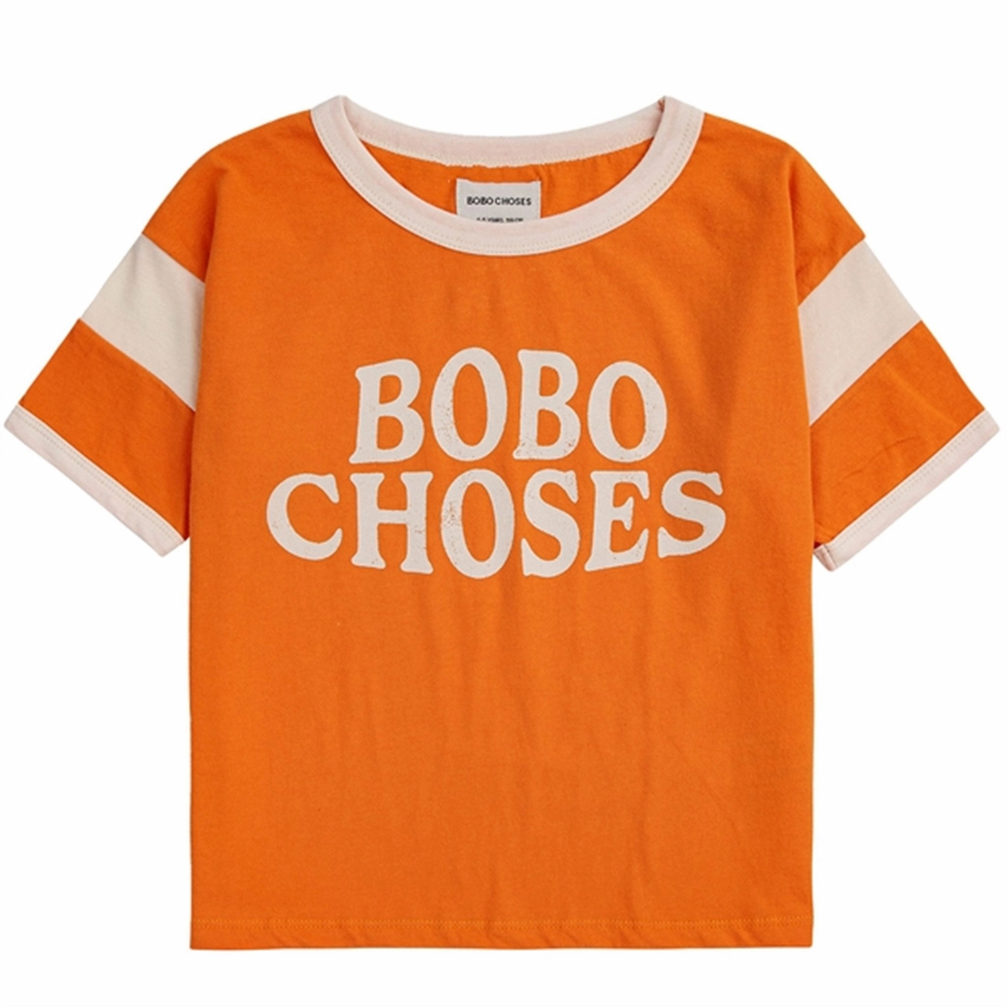 Bobo Choses Bc T-Shirt Orange SlimFitDesign Relaxed Wardrobe