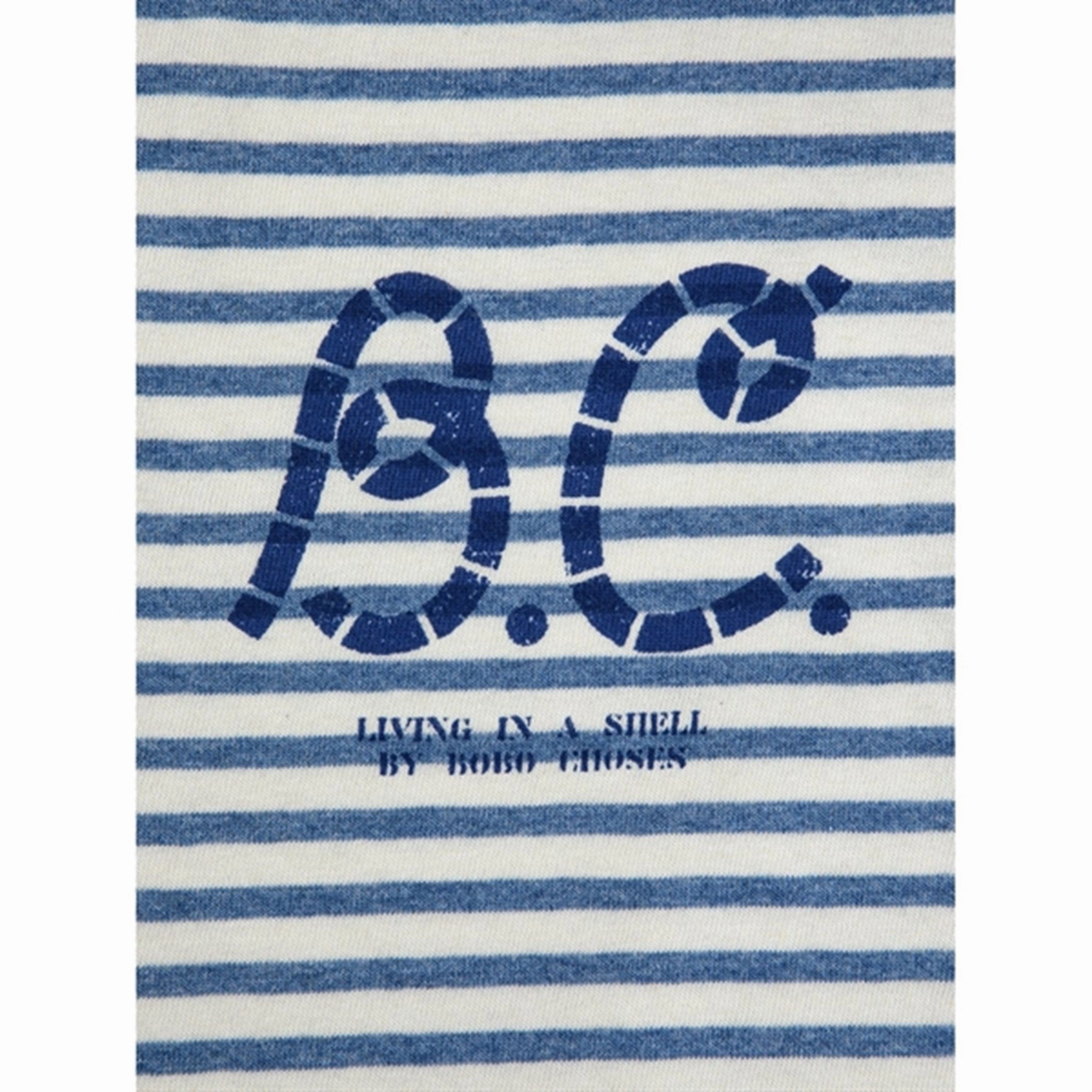 Denim combination Bobo Choses Blue Blue Stripes T-Shirt