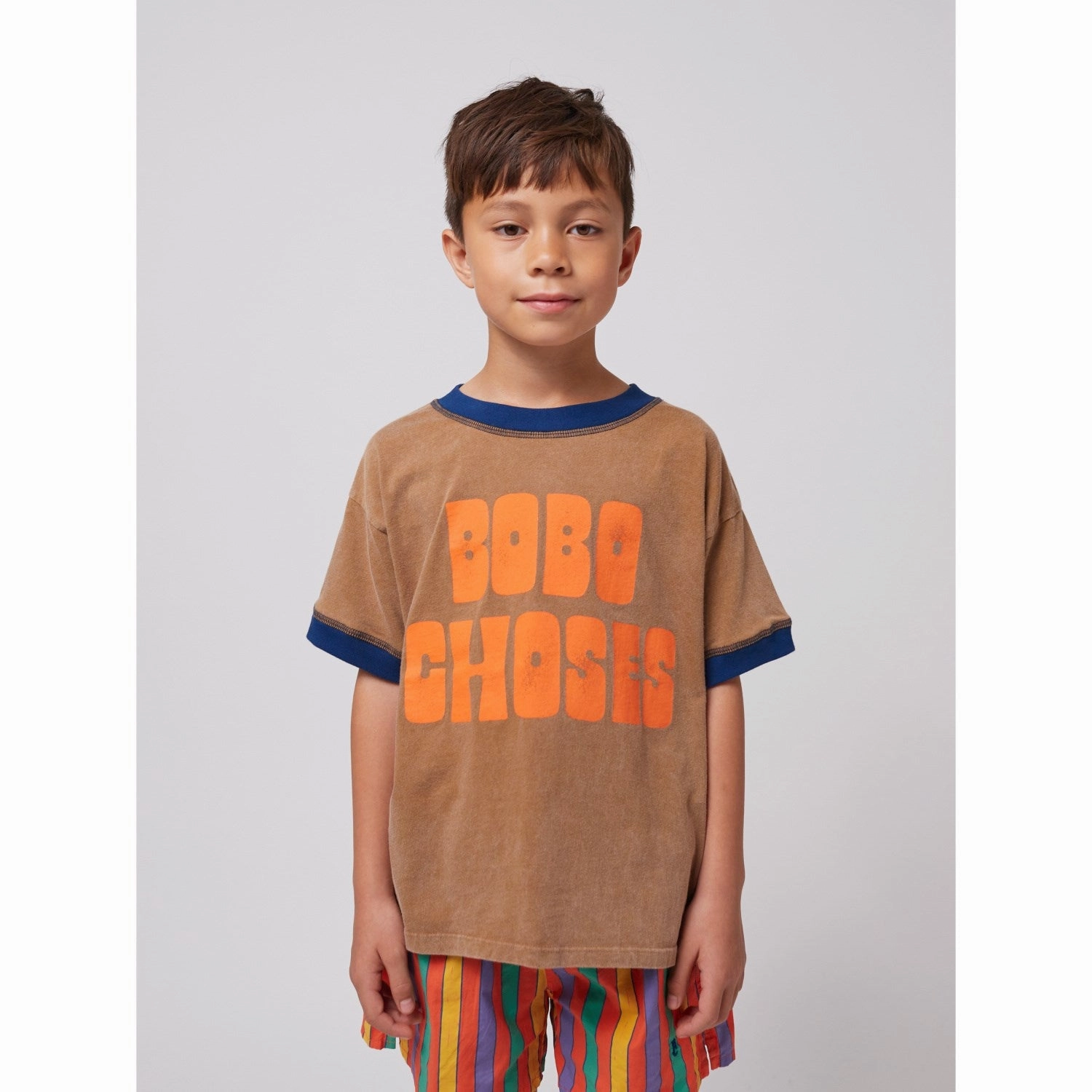 Bobo Choses Brown T-Shirt Trendy Top