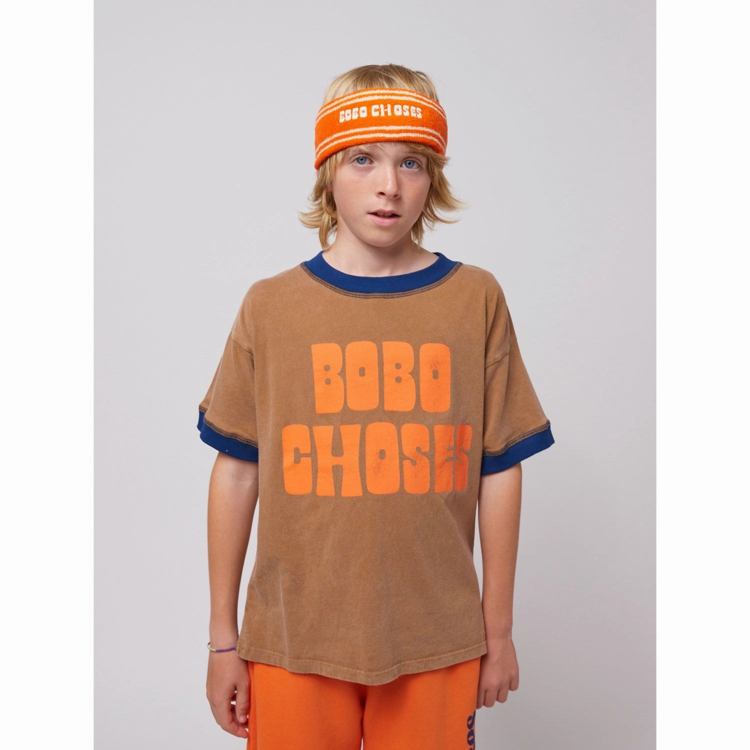 Bobo Choses Brown T-Shirt oversized but not shapeless