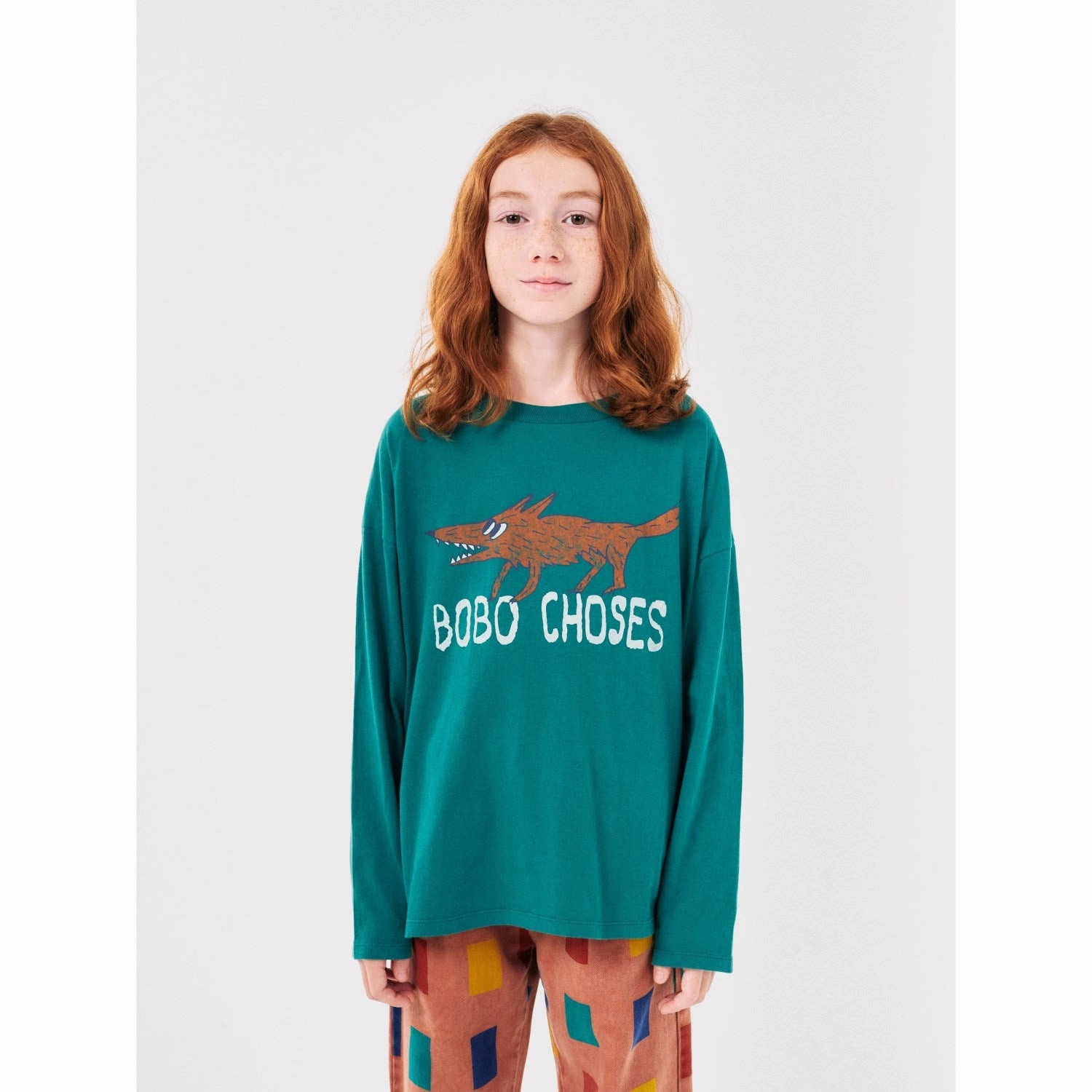 Timeless elegance Bobo Choses Dark Green The Clever Fox Shirt