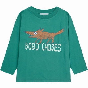 Tailored Style Soft Touch Bobo Choses Dark Green The Clever Fox Shirt