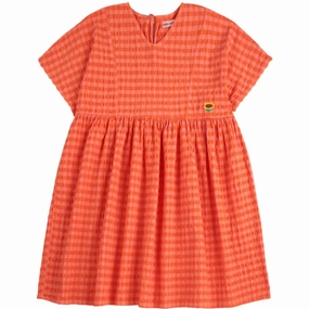 Bobo Choses Fuchsia Vichy Woven Dress NonChafeSeams