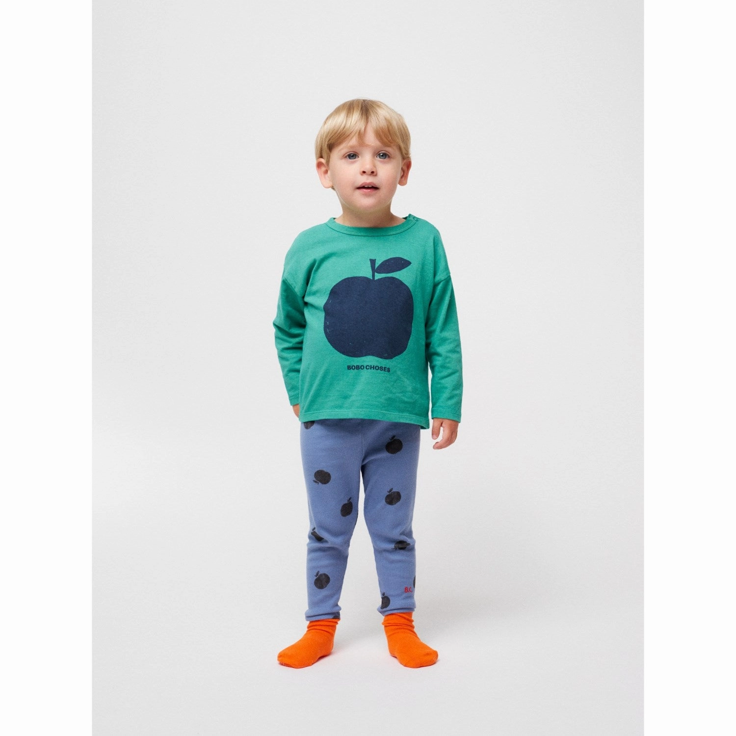 Eco Friendly Material Bobo Choses Green Baby Poma Green T-Shirt