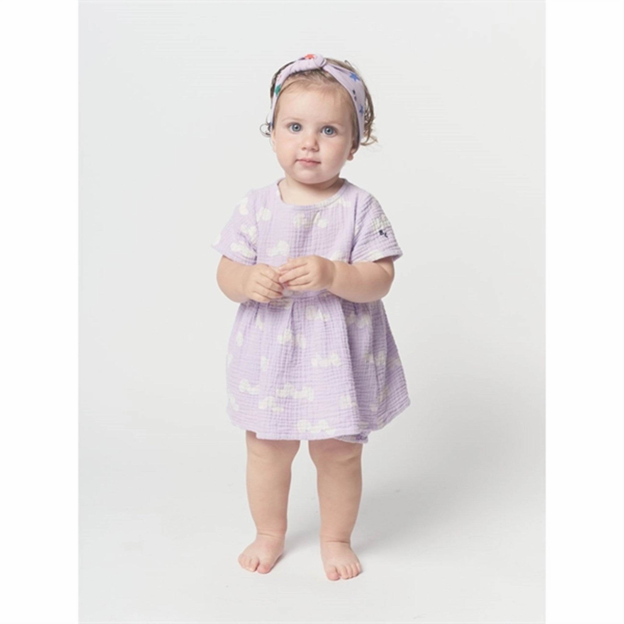 Work Appropriate Bobo Choses Lavender Waves All Over Dress