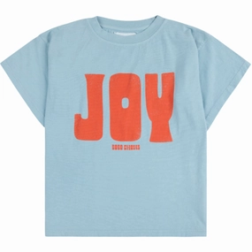 Bobo Choses Light Blue Joy T-Shirt anti static coating