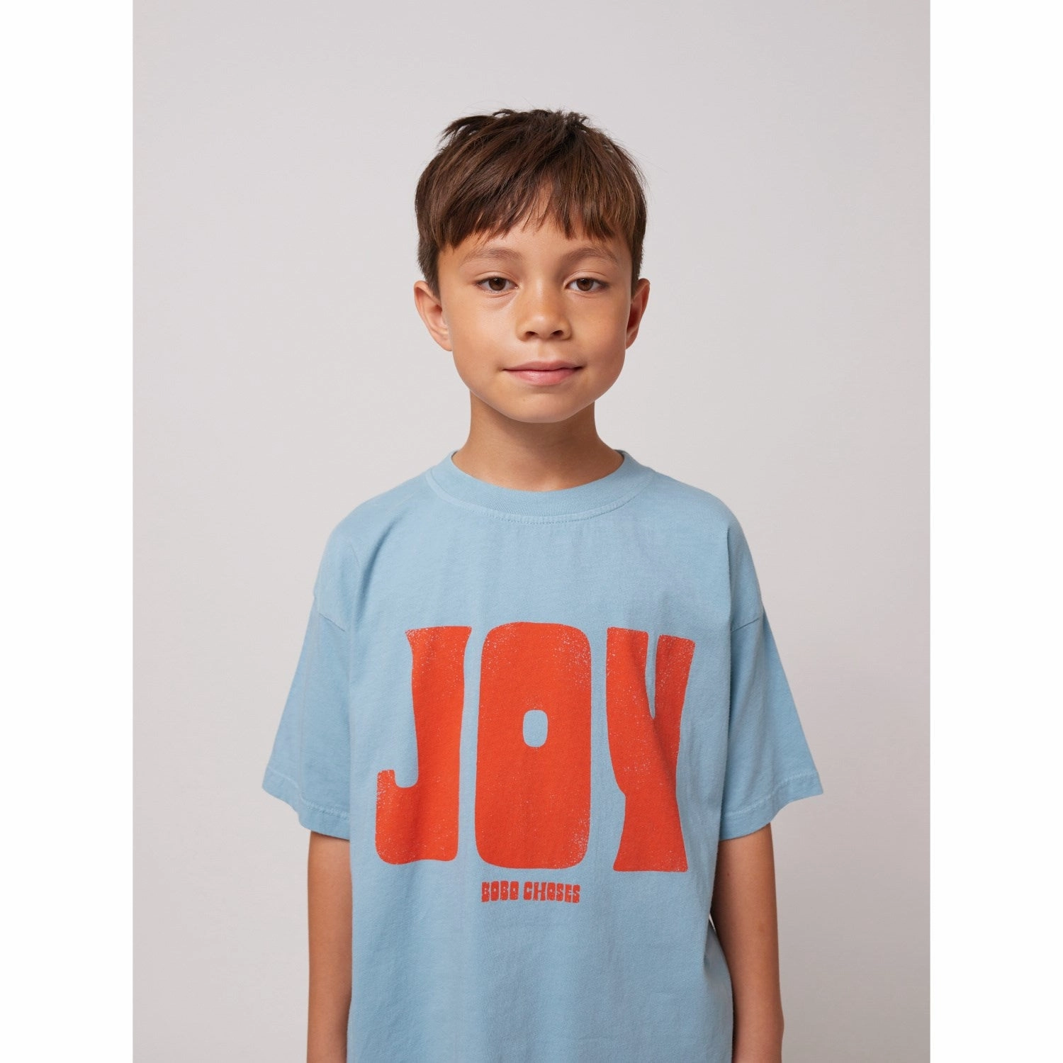 StretchComfortWeave Bobo Choses Light Blue Joy T-Shirt