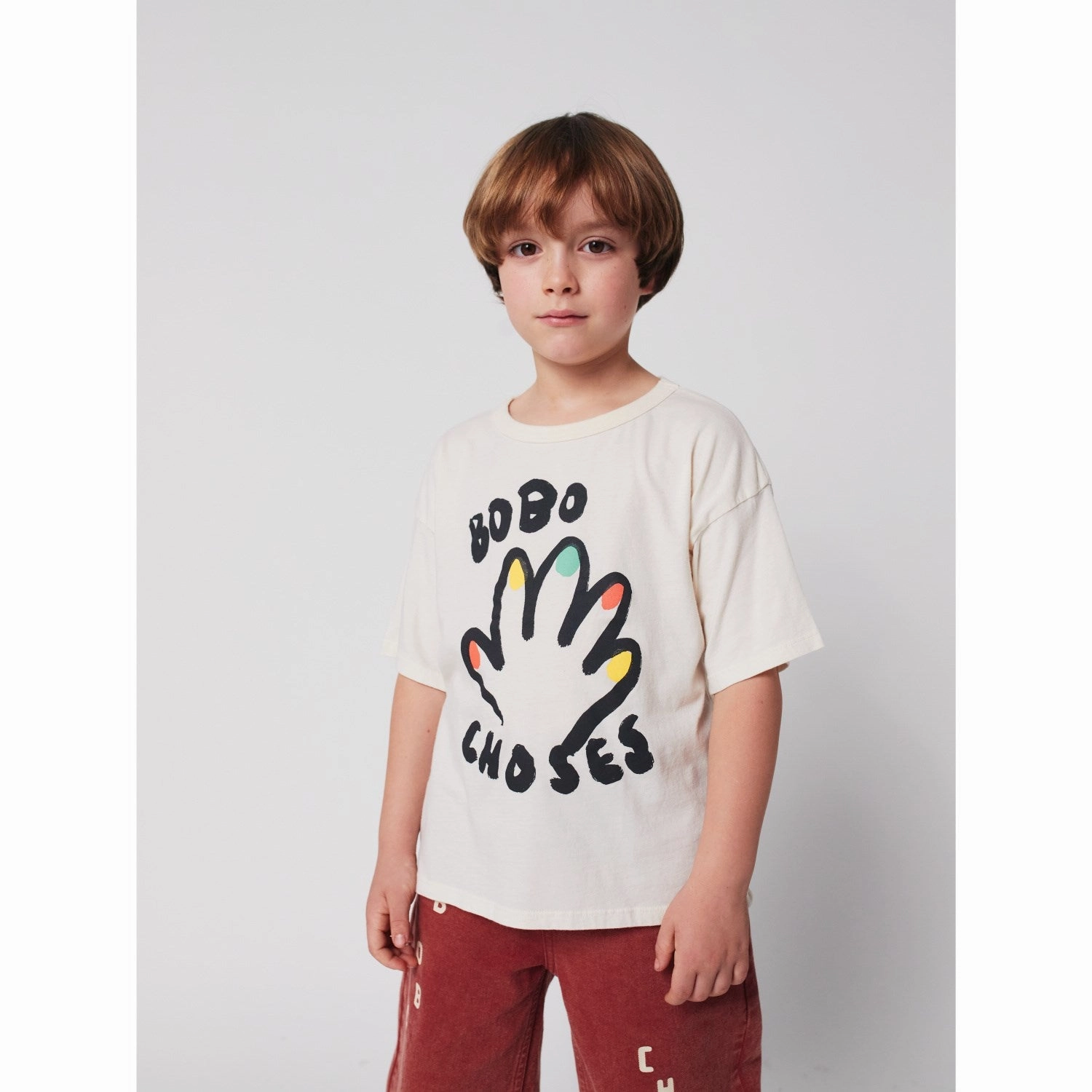 Ultimate Fit Bobo Choses Offwhite High Five T-Shirt