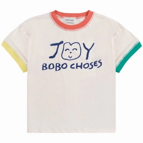 Bobo Choses Offwhite Smiling T-Shirt AllDay Comfort