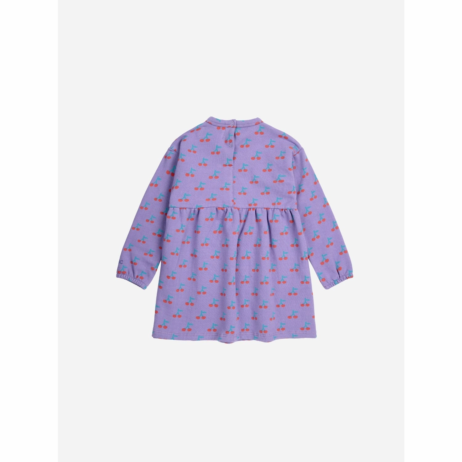 Bobo Choses Purple Cherry All Over Dress Tear-resistant Weekend Look