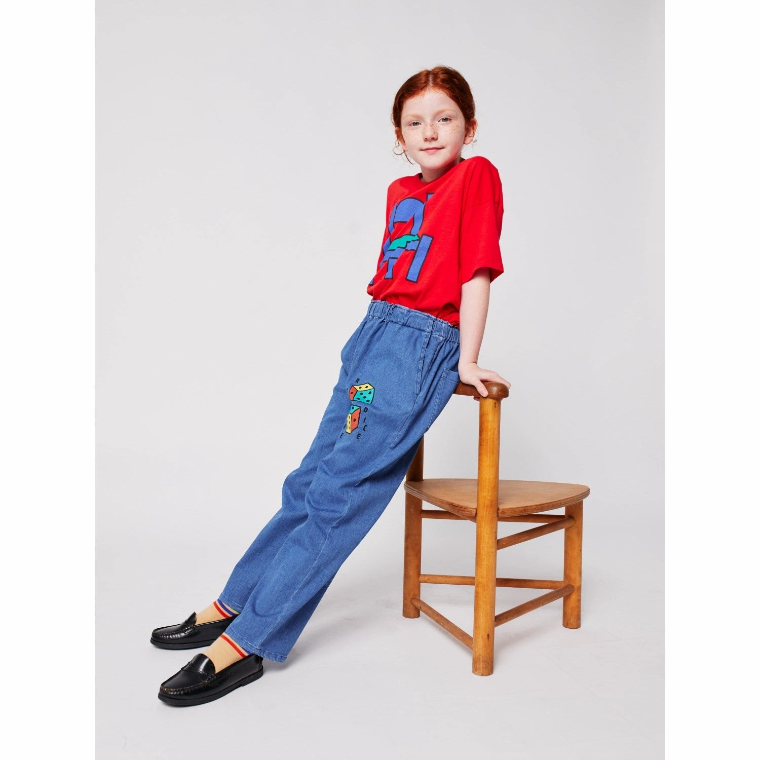 Bobo Choses Red Chair T-Shirt budget-friendly