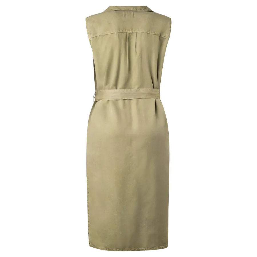 Pepe Jeans Abito Top Camicia Maggie PL953067 684 vineyard green Fall Inspired