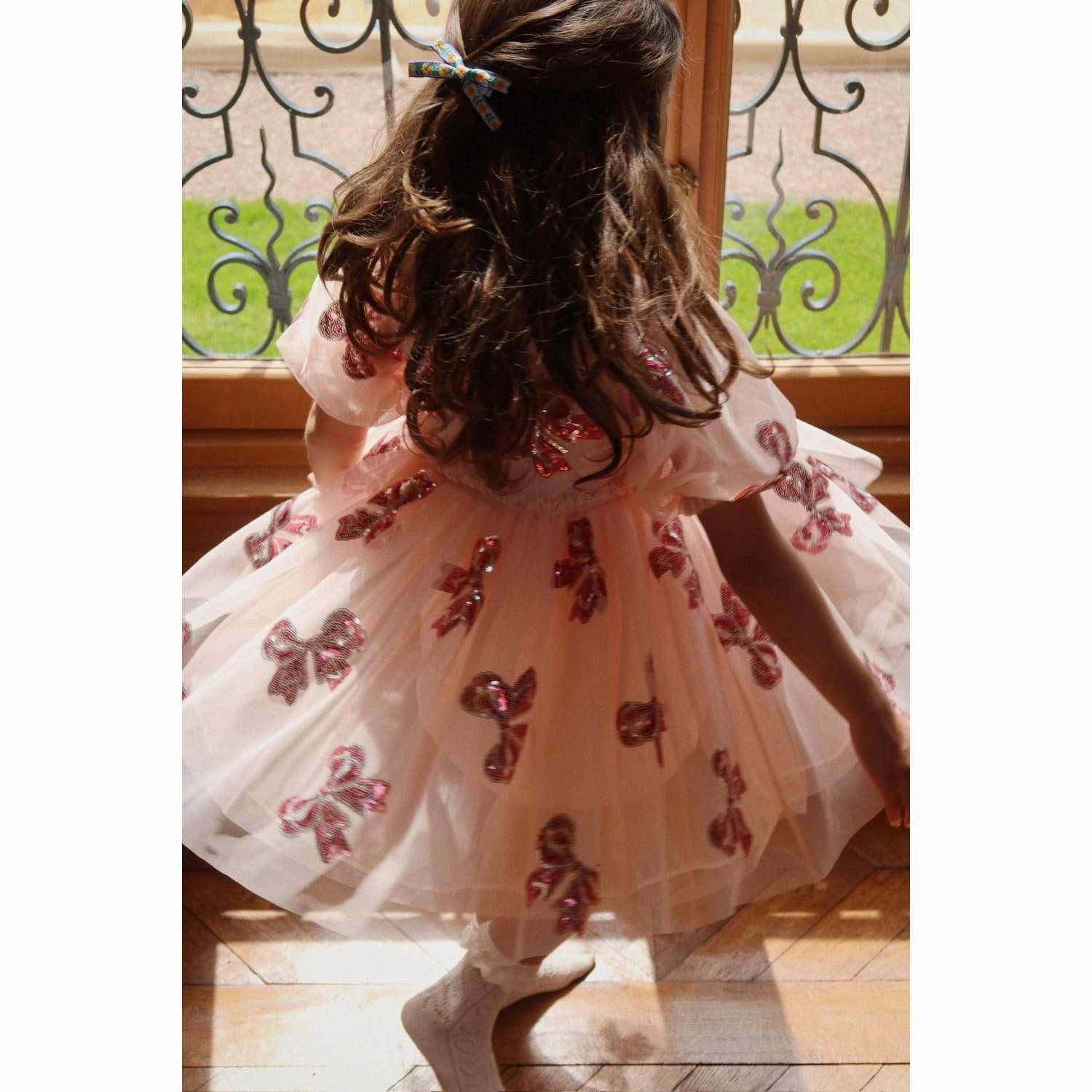 Konges Sl?jd Bella Bow Yvonne Sleeve Dress Photo Glow Fashion Fit