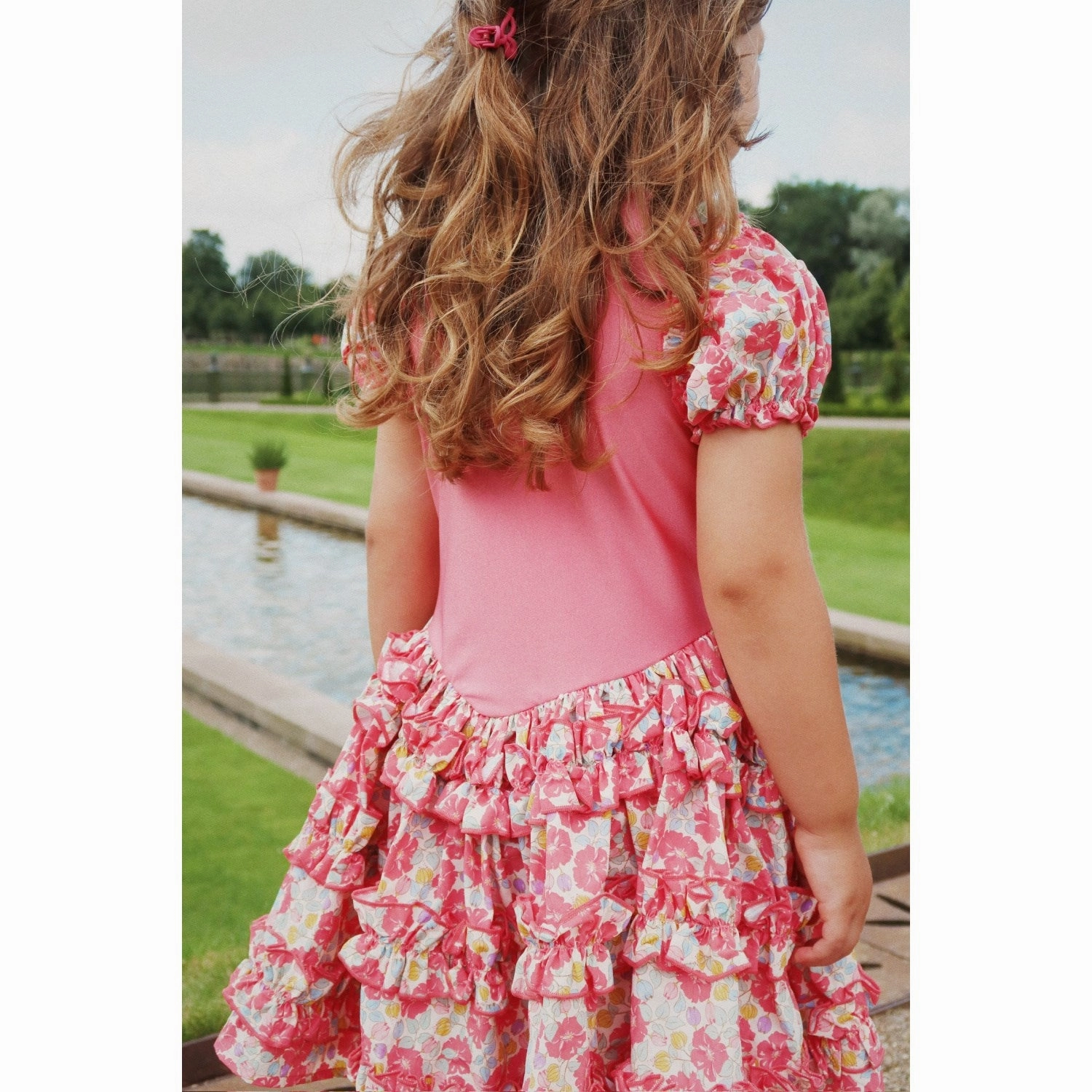 Boxy-Style Konges Sl?jd Rose Anglaise Adeline Dress