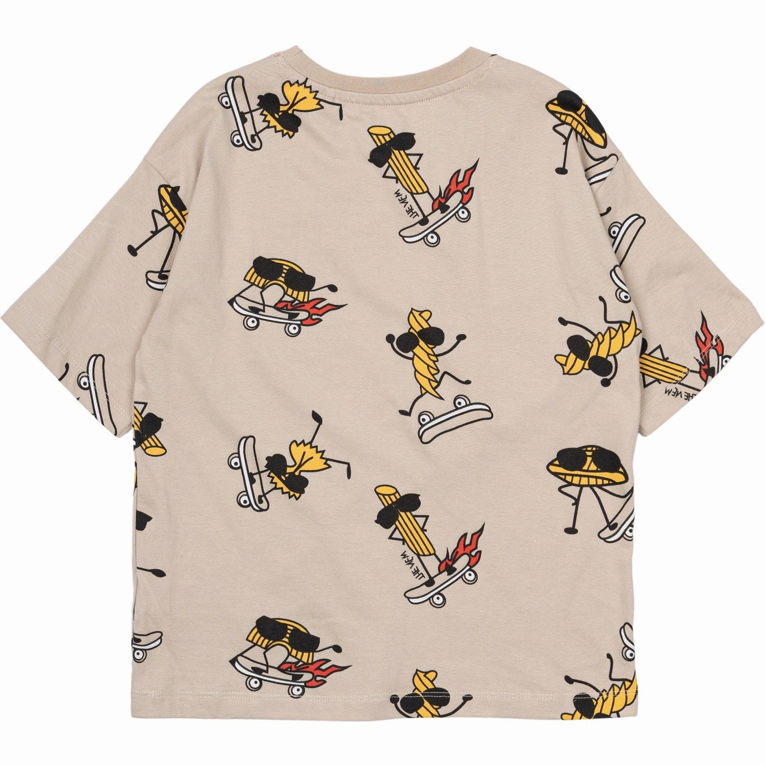 Airflow Ventilation Design Weekend Comfort Style The New Feather Gray AOP Narfalle Oversize T-Shirt