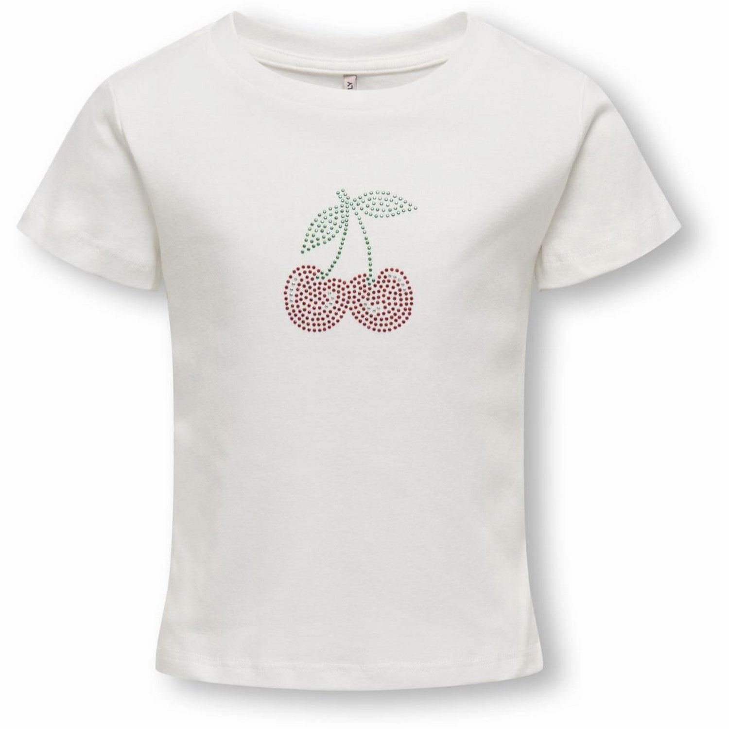 AntiBacterialTreatment kids ONLY Cloud Dancer Cherry Kira Life Blng O-Neck Baby T-Shirt