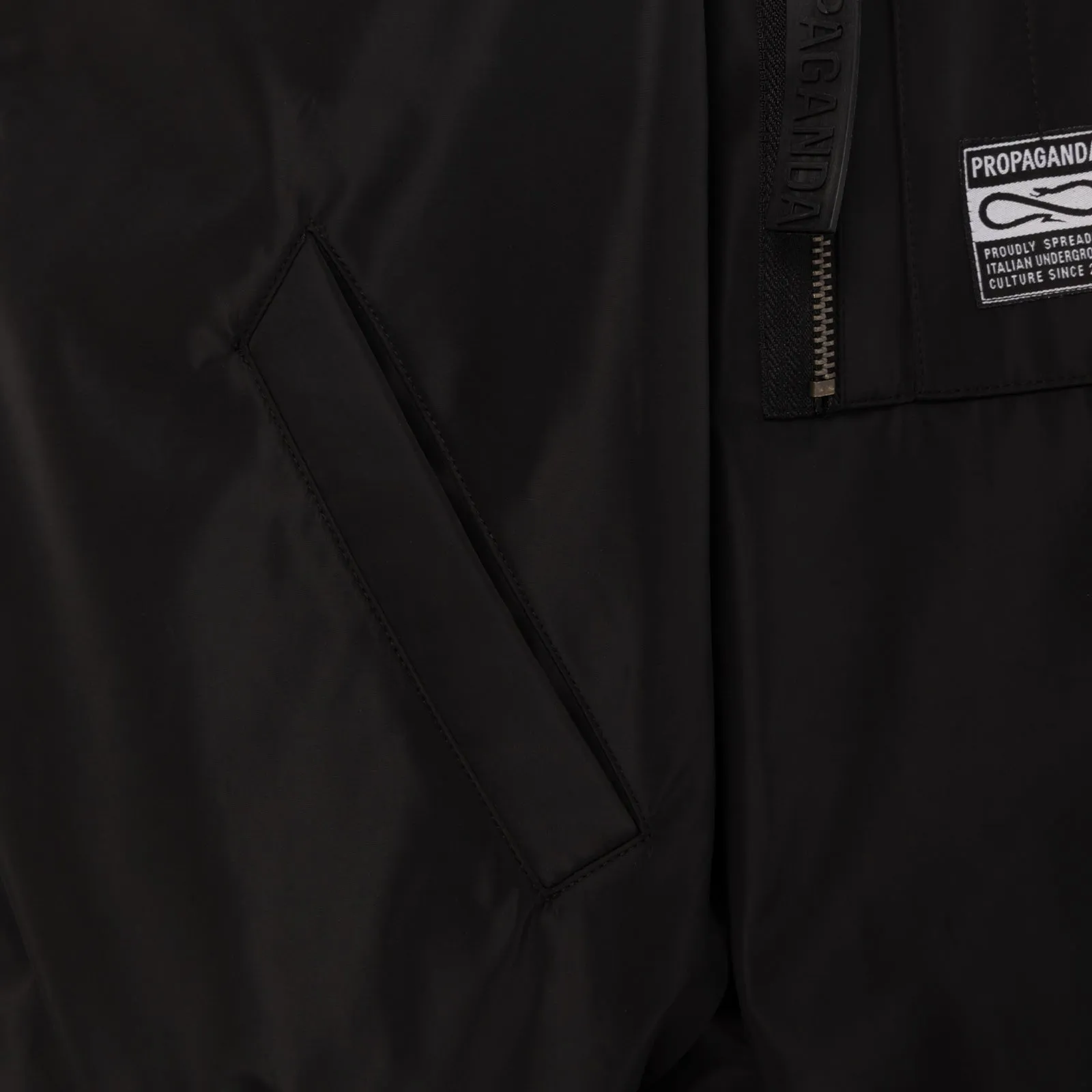 Propaganda giubbino bomber Triangle Cobrahm 25SSPROU613-01 nero Chic Look models