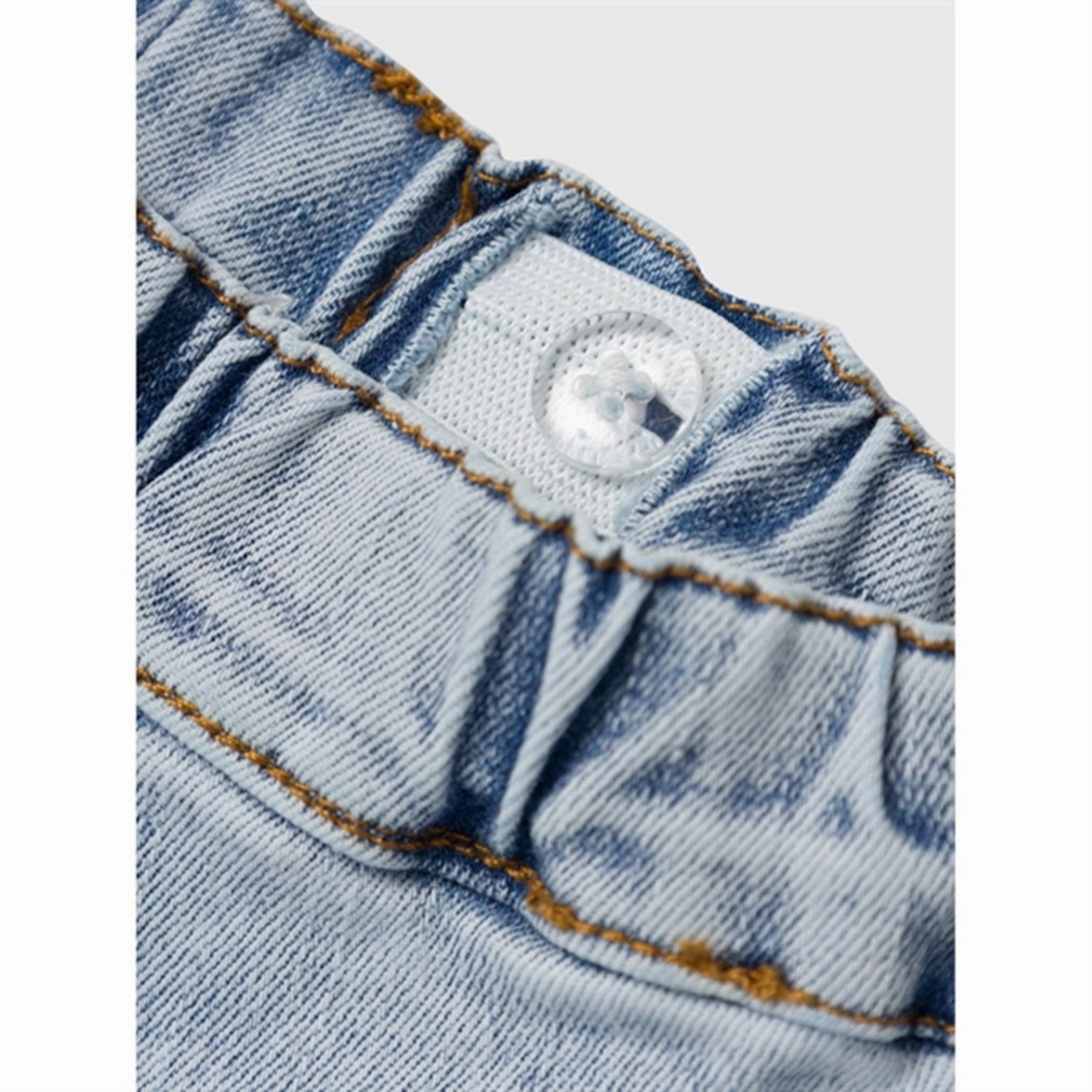 Natural Fit All Around Fit Lil'Atelier Light Blue Denim Ben Tapered Jeans Noos