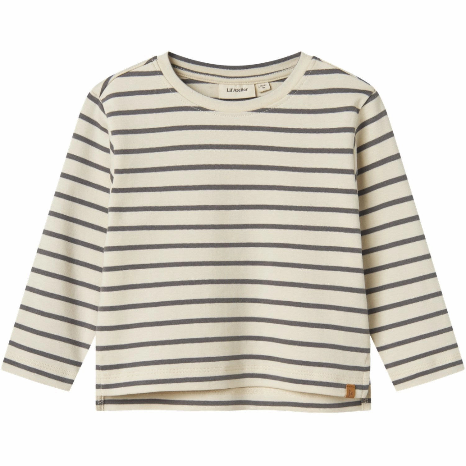 Durable Button Closures Lil'Atelier Turtledove Poppy Seed Nmmlimia Ls Loose Top Lil Noos