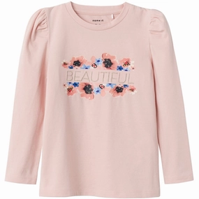 Name it Rose Smoke Nomilla Blouse Long Sleeve