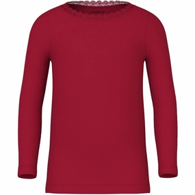 Name it Jester Red Kab Blouse Noos Street Fashion Quick Dry Construction