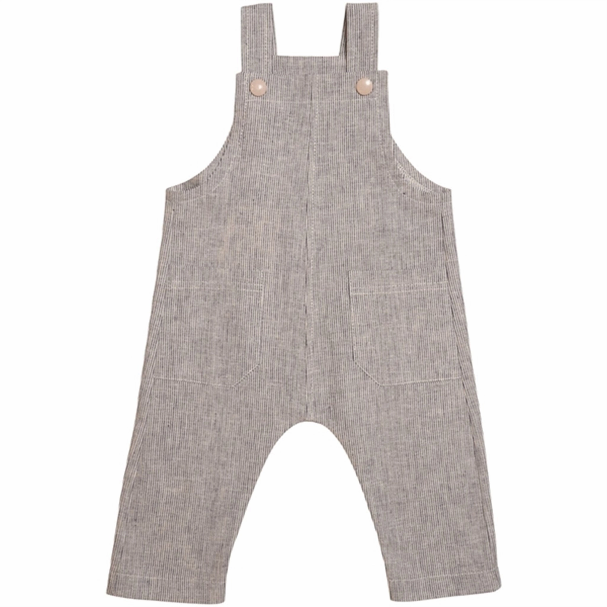 Huttelihut Aki Overall Linen Mini Stripes Navy Office Comfy