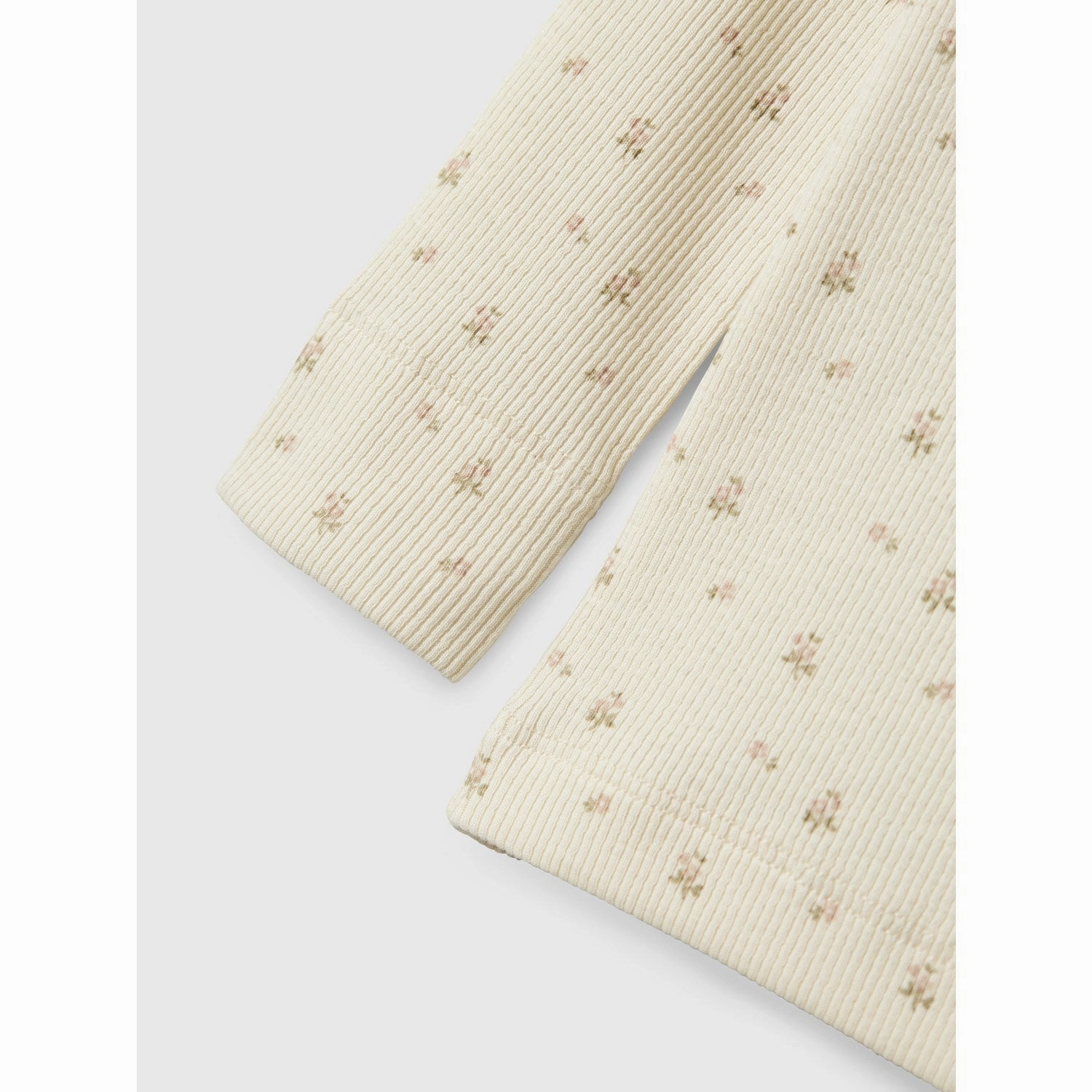 Stretch Fabric Dressy look Lil'Atelier Turtledove Flower Gago Slim Blouse Noos