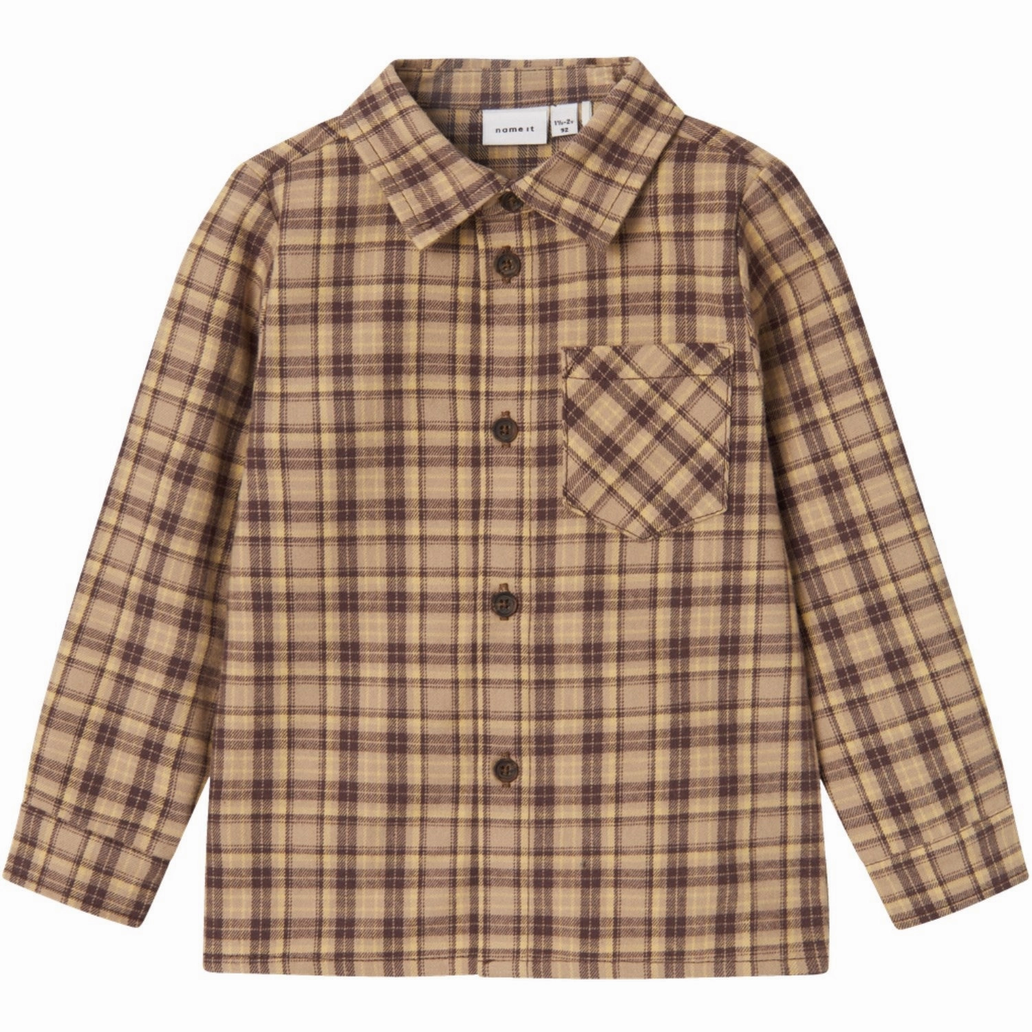 Denim Blend Plus size option Name It Weathered Teak Resoren Shirt