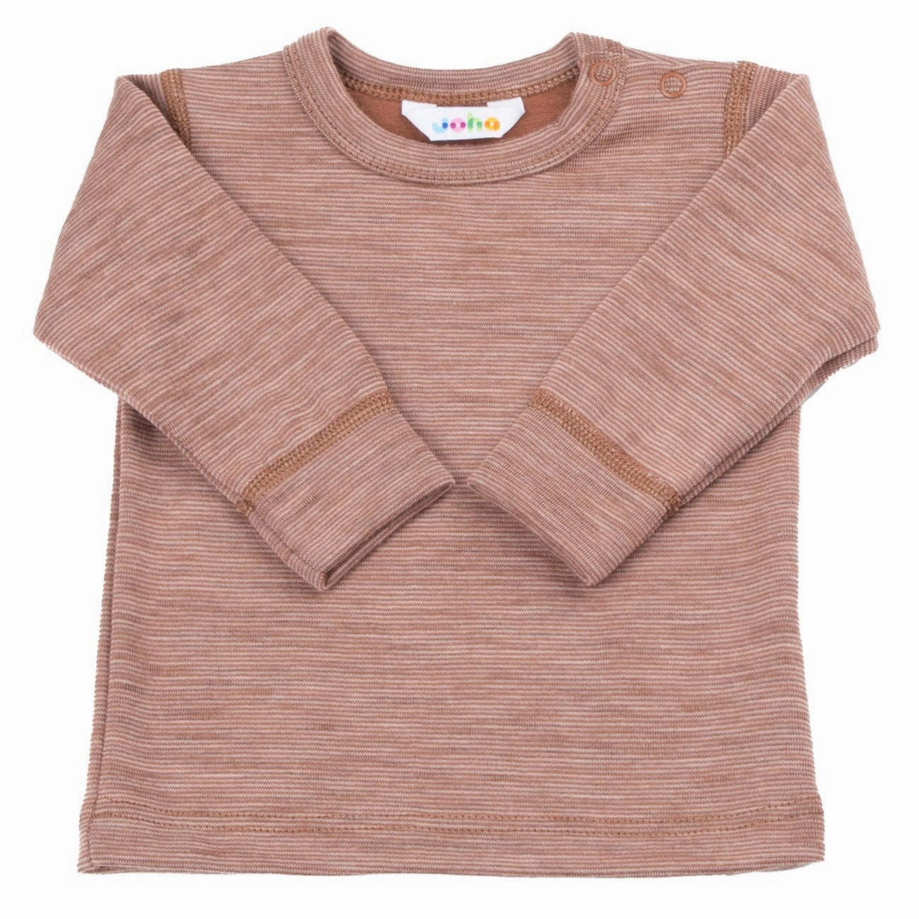 Layered Hemline Lakeside Relaxation Joha Rust Blouse