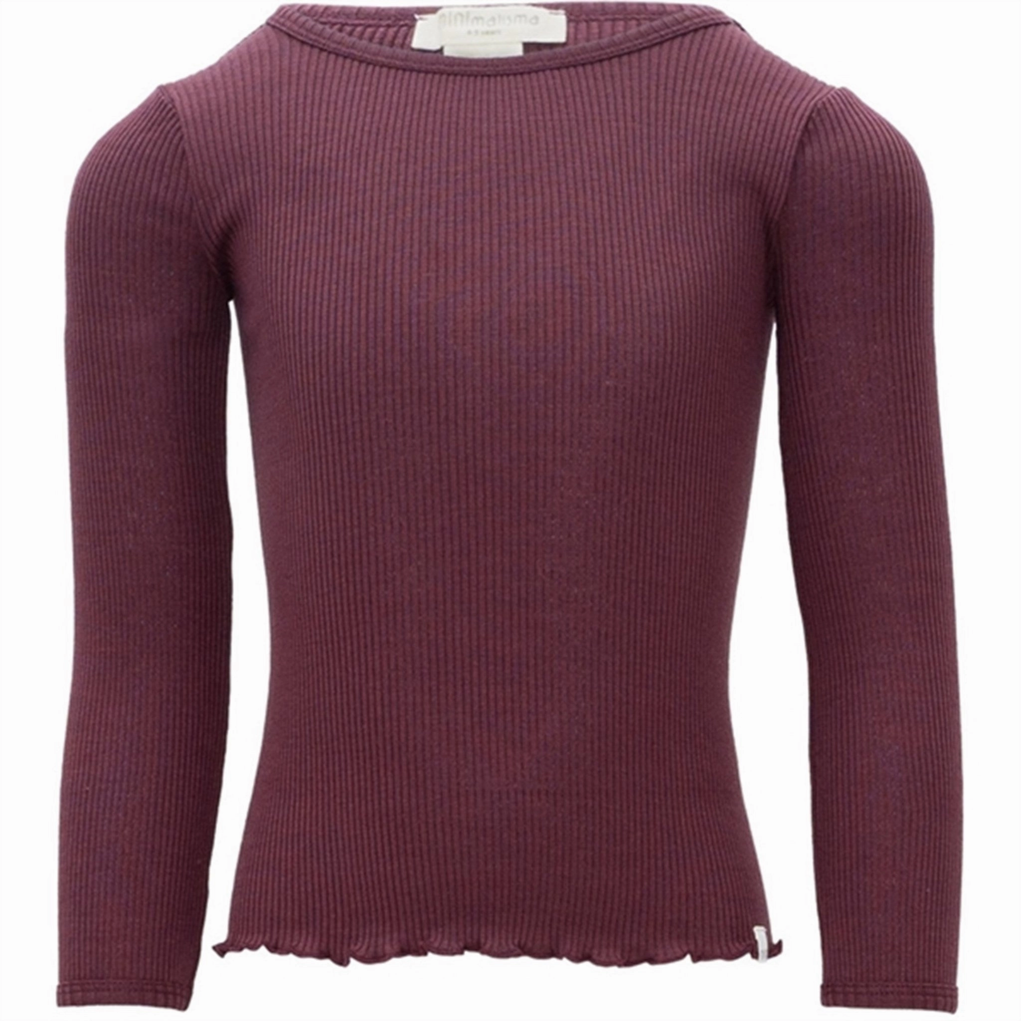 Minimalisma Bergen Blouse Ruby Red Lightweight Feel Professional Look