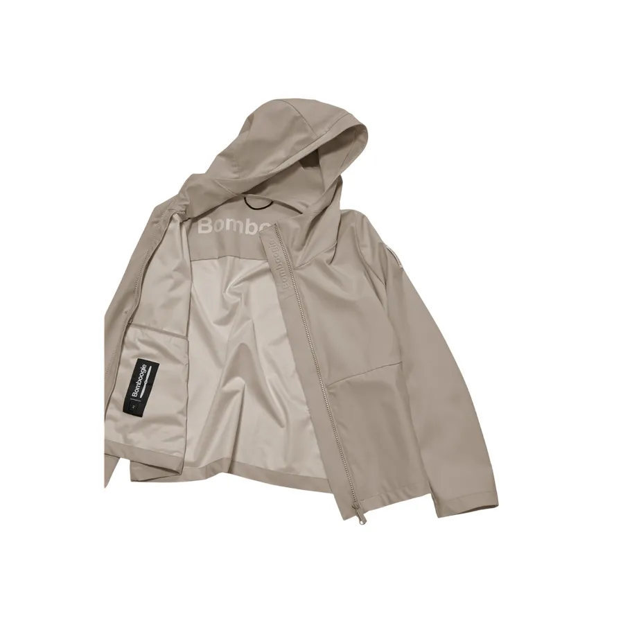 Bomboogie giacca da donna antipioggia e antivento sfoderata JW8363TNSD5 513 roccia lunare Stand Collar Trendy Outerwear