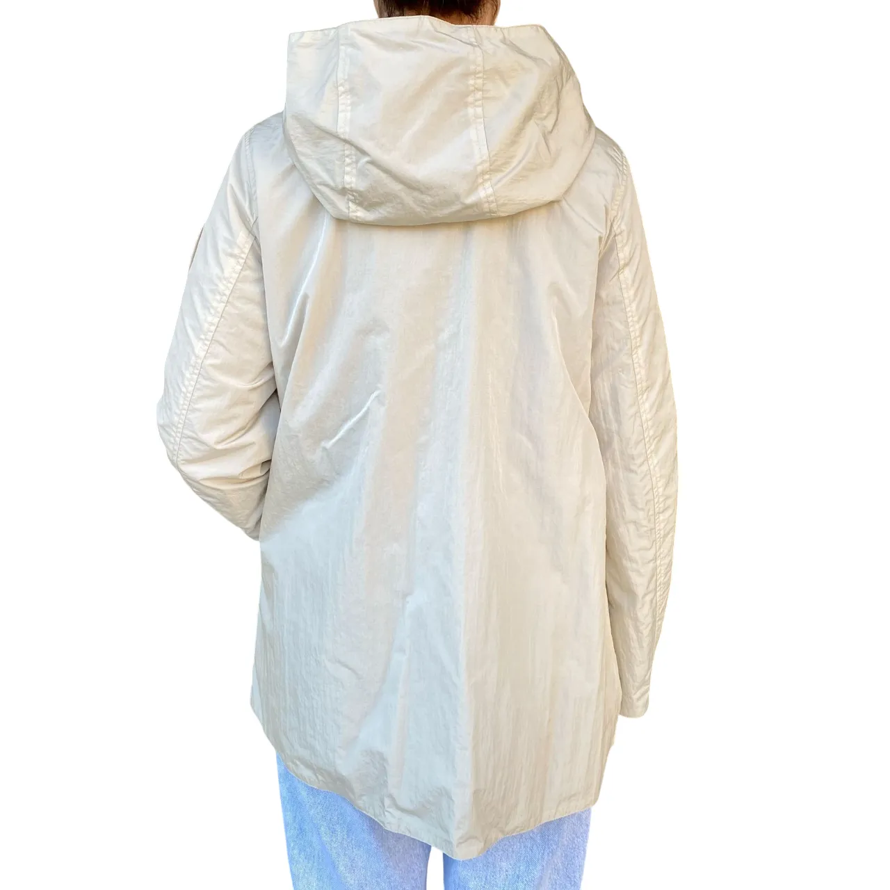 Bomboogie giubbino reversibile da donna con cappuccio GW8930TWRP5 015 gesso-grigio Subtle