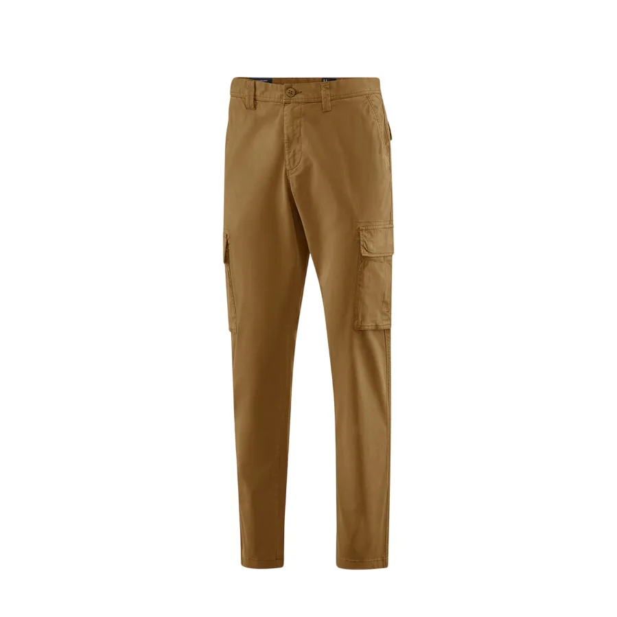 Easy Care Fabric Finish Bomboogie pantalone da uomo chino slim in gabardina con tasche cargo PMDYLTGST5 350 sabbia