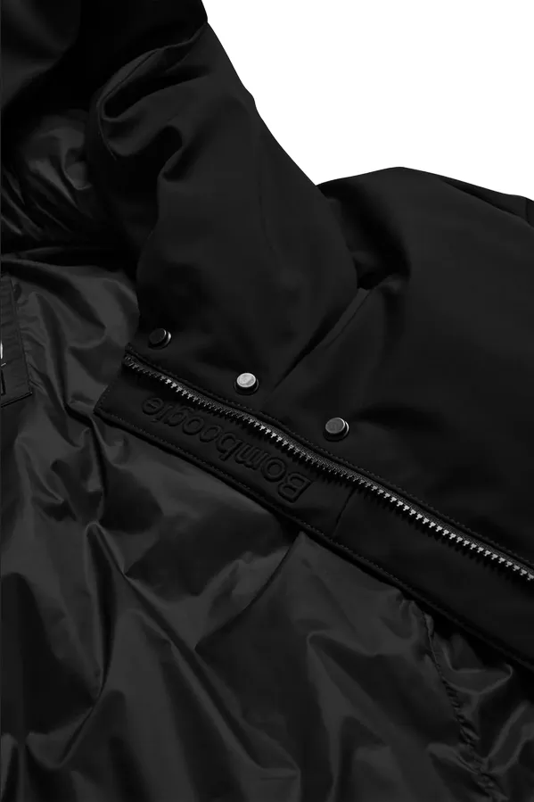 desert Sports Jacket Bomboogie Parka lungo avvitato con cappuccio da donna CW8084TNM3 90 nero