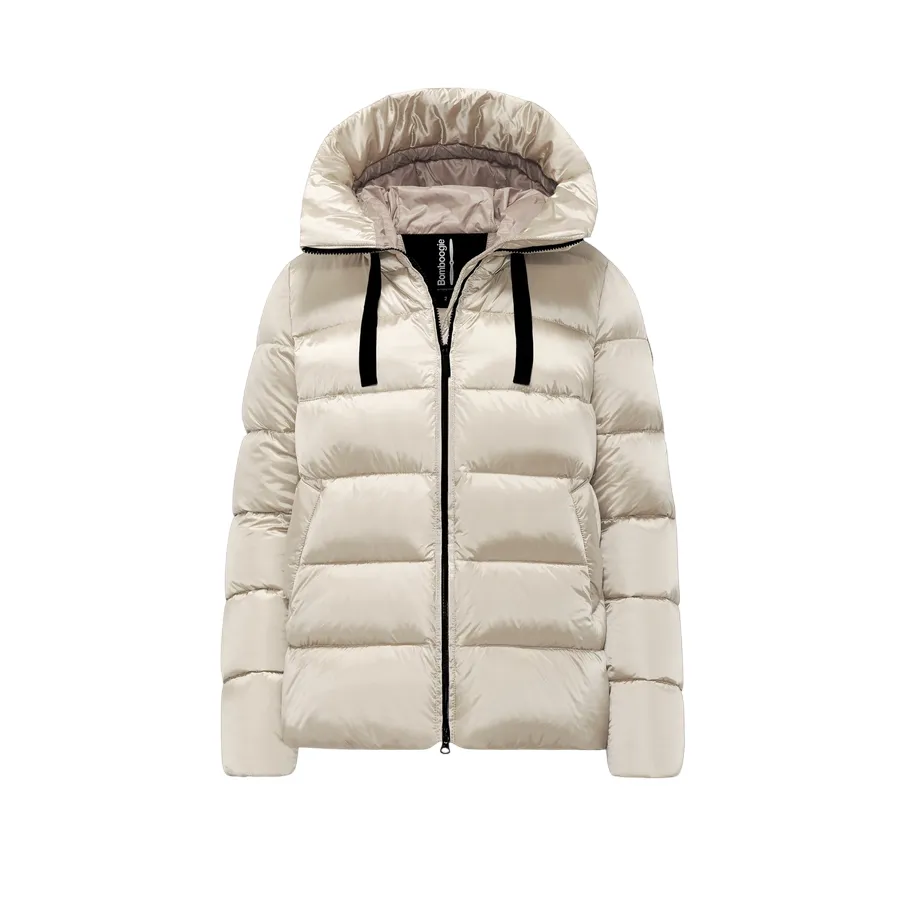 self - treat Bomboogie Piumino da donna con cappuccio Rome GW6012TDLC4 503 cristallo grigio