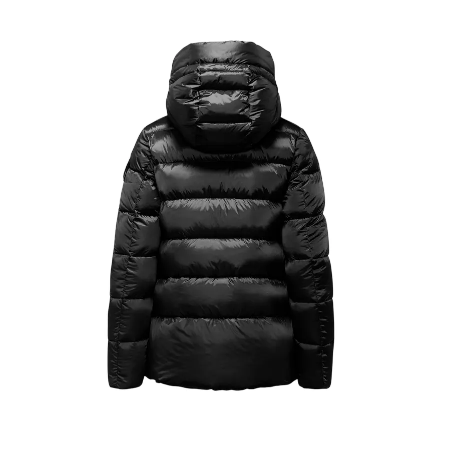 System Forget Bomboogie Piumino da donna con cappuccio Rome GW6012TDLC4 90 nero