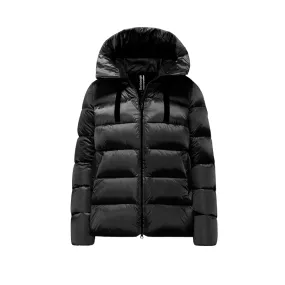 Bomboogie Piumino da donna con cappuccio Rome GW6012TDLC4 90 nero Long-sleeved