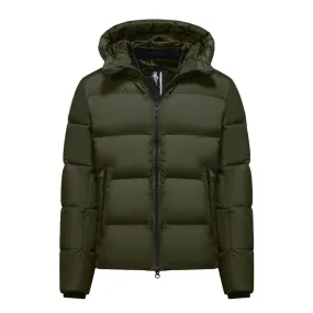 VentilatedPanels Bomboogie piumino da uomo con cappuccio ad alta intensit?? Helsinki JM7616TTNP4 322 verde oliva