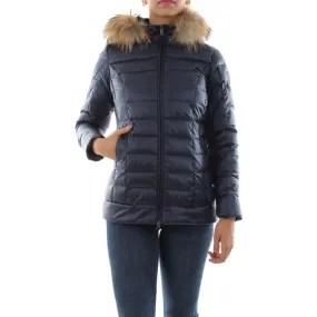 construction workers Sports use Bomboogie Piumino donna nylon sateen cangiante GW798PTCSI297 poseidon blue