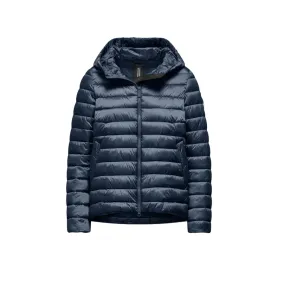 Bomboogie piumino in nylon lucido da donna con cappuccio GW8921TDLC5 297 blu astronauts Occasion